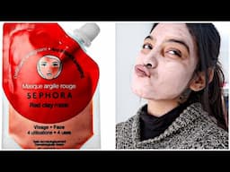 SEPHORA RED CLAY MASK. \\\\\ NOT SO CLAY.