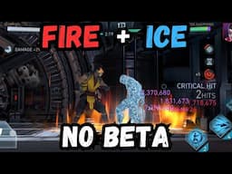 The Icy FIRE ONESHOT with Legendary Scorpion in Injustice 2 Mobile Update 6.4.1 #injustice2mobile