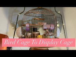 Bird Cage Display- A Closer Look at Sewing Notions GIVE AWAY CLOSED