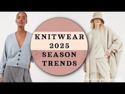 THE MOST FASHIONABLE KNITTED CLOTHES 2025