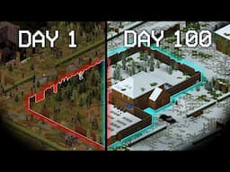 I Survived 100 Days in Insane Population 10 Years Later | Project Zomboid Movie