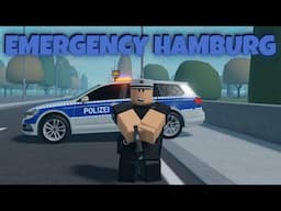 On patrol as a Police Officer in Emergency Hamburg! (Roblox)