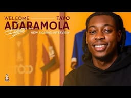 SIGNING INTERVIEW: Adaramola ready to make impression