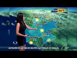 Susana Almeida Pronostico del Tiempo 22 de Febrero de 2016