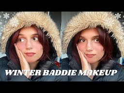 WINTER BADDIE MAKEUP // brown girl friendly, glowy skin, best products for winter ❄️