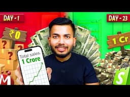 ₹1 Crore in 23 Days with Indian Dropshipping (FULL CASE STUDY)