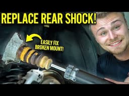 How To Replace Rear Shock And Top Shock Mount On A 2010 MAZDA 3