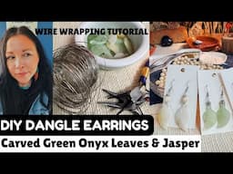 Gorgeous, Wire-Wrapped Crystal Earrings, Beginner-Friendly Tutorial (Ep#3)