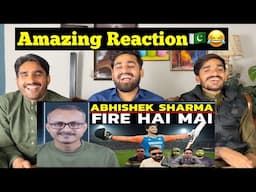 Pak React to Pak Media Crying on Abhishek Sharma I अभिषेक शर्मा की बैटिंग देख पाक मीडिया शॉक्ड