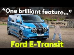 Ford E-Transit Custom DRIVEN: Is this Ford’s best EV? | Electrifying