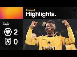 Derby day delight! | Wolves 2-0 Aston Villa | Extended Highlights