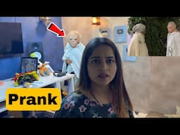 Old man prank 😰 | Ginni Pandey pranks