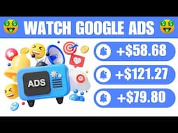 WATCH GOOGLE ADS & EARN $2.45 PER MIN | Make Money Online 2024