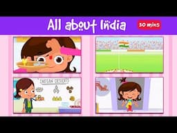 All About India Compilation | Short Stories For Kids | Kids Educational Videos | Jalebi Street