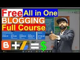 Free Full Blogging Course for Beginners 2023 ||  How to Start Blogging and Earn Money (Step by Step)