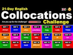 The 21-Day English Collocations Challenge!