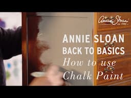 How to Use Chalk Paint by Annie Sloan | Back to Basics