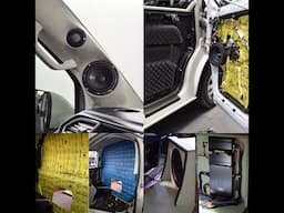 VW Transporter T6 - Drum & Bass Club in a Van - Crazy Audio System - Steg, JL Audio, Helix, GZ