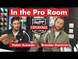 In the Pro Room: Nolan Arenado & Brendan Donovan at the Rawlings Experience