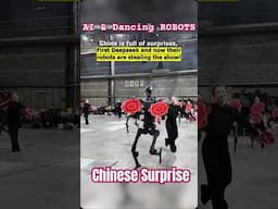 Chinese dancing robots - deepseek AI #robots #deepseek #viralvideo