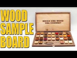 Making A Wood Sample Board