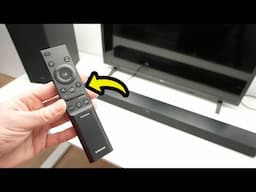 Samsung Sound Bar Remote Explained  - Every Features