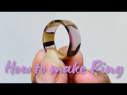 How to make ring | Step-by-Step Guide to Crafting Your Own Ring at Home