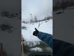 Removing Snow from Subarus