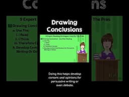 Reading Strategy: Drawing Conclusions | Special Education Resources #shorts