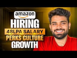 Amazon 48LPA Package , Perks, Interview Process and Preparation for 2025