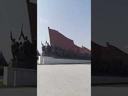 Mansudae Grand Monument | Monuments in North Korea | DPRK Explained #Shorts