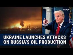 Ukraine drone attacks hit Russian oil refineries | World News Tonight