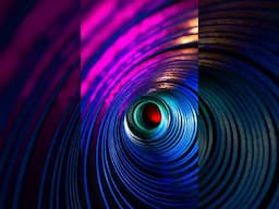 Indoor Macro Photography Ideas: Slinky Vortex with a Probe Lens! 🔍🌈