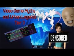 Gamers Are WEIRD!!! - Tier Three of the Video Games Myths and Urban Legends Iceberg Explained