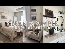 *NEW* REDECORATING MY HOME AFTER THE HOLIDAYS 2025 | CLEAN & SIMPLE BEDROOM DECOR