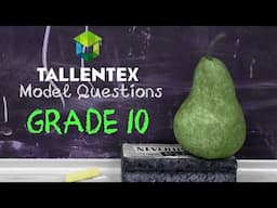 ALLEN Career Institute: TALLENTEX Exam | Grade 10 | Sample Questions | Science and Math