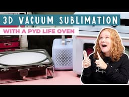 3D Vacuum Sublimation Tray and Pump with a PYD Life Oven