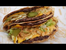 Smash Burger Tacos,Ramadan Special Recipe By Recipes Of The World