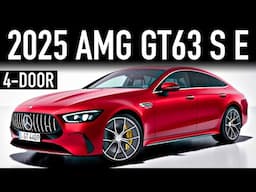 2025 Mercedes AMG GT 63 S E Performance 4-Door.. Big Power No Range