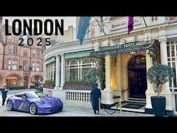 London City Tour 2025 | 4K HDR Virtual Walking Tour around the City | London Winter Walk 2025