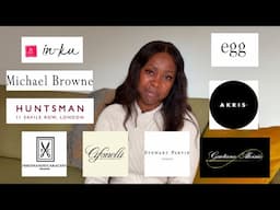 LUXURY brands the RICH love to BUY | Akris, Stewart Parvin, Cifonneli, Huntsman, Egg | Anesu Sagonda