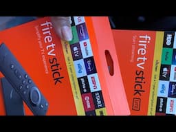 LIVE: FIRE TV STICK LITE & 3rd GEN UNBOXING & MORE