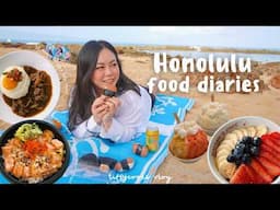 *must try places* HAWAII food diaries 🍧 🍍 🍙 | family vacation, island life, sunrise hikes  🌺