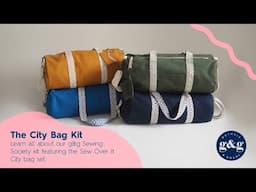 Laurens spotlight on the City Bag Set - g&g Sewing Society Kit