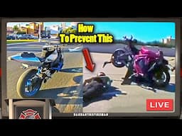 🔴 LIVE TRAINING: Reviewing Motorcycle Crashes & Close Calls