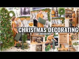 *CHRISTMAS* HOME DECORATING & ORGANIZATION IDEAS!!🎄 2024 CHRISTMAS DECORATE | ORGANIZING & CLEANING