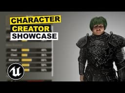 Unreal Engine 5 Character Creator Showcase