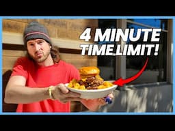 This is the FASTEST Cheeseburger Challenge You'll Ever See!