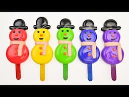 Ice cream snowman cracking making 아이스크림 눈사람 크래킹 만들기