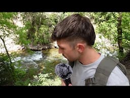 asmr lunch by the river